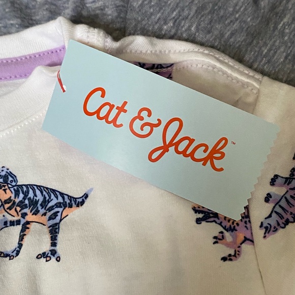 Cat & Jack Boys Kids T-Shirt Set of 2 NWT Size 6/7 Small - Picture 5 of 11